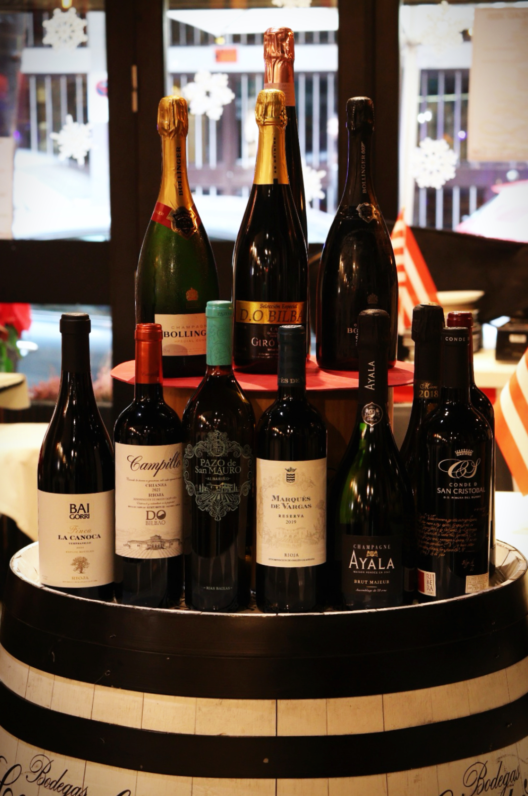 Selección de vinos D.O Bilbao