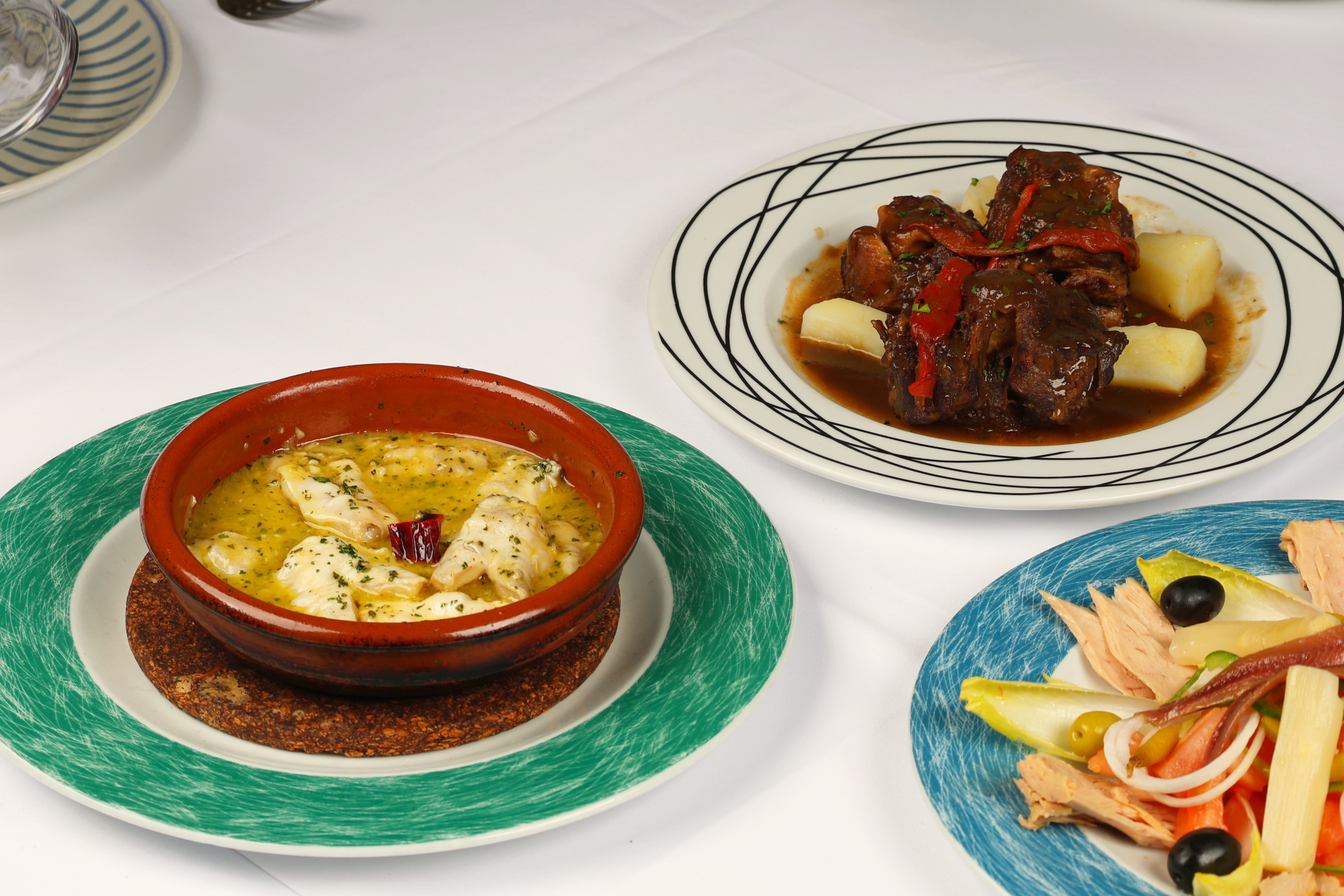 Selección de platos D.O Bilbao