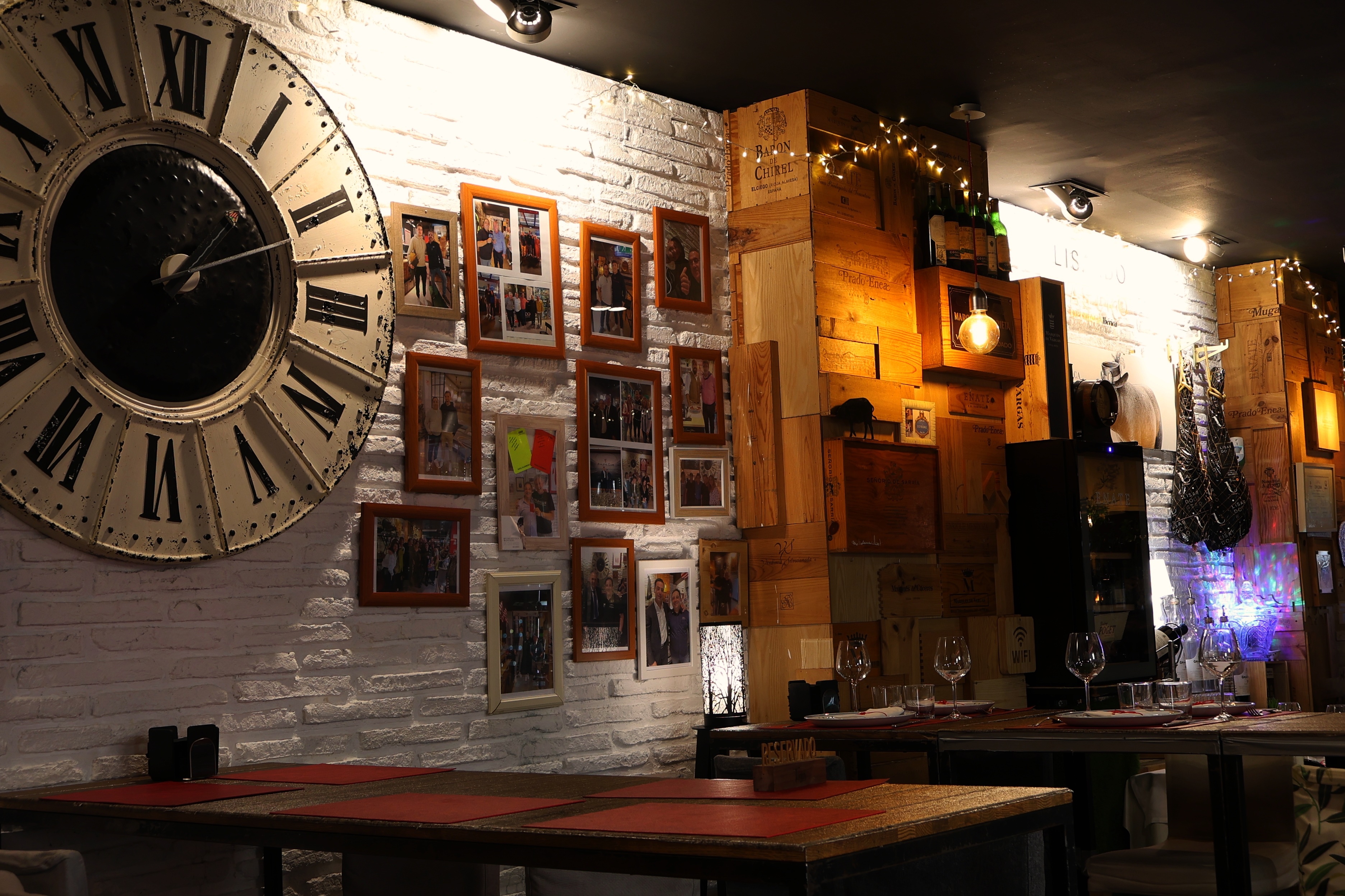 Interior del restaurante